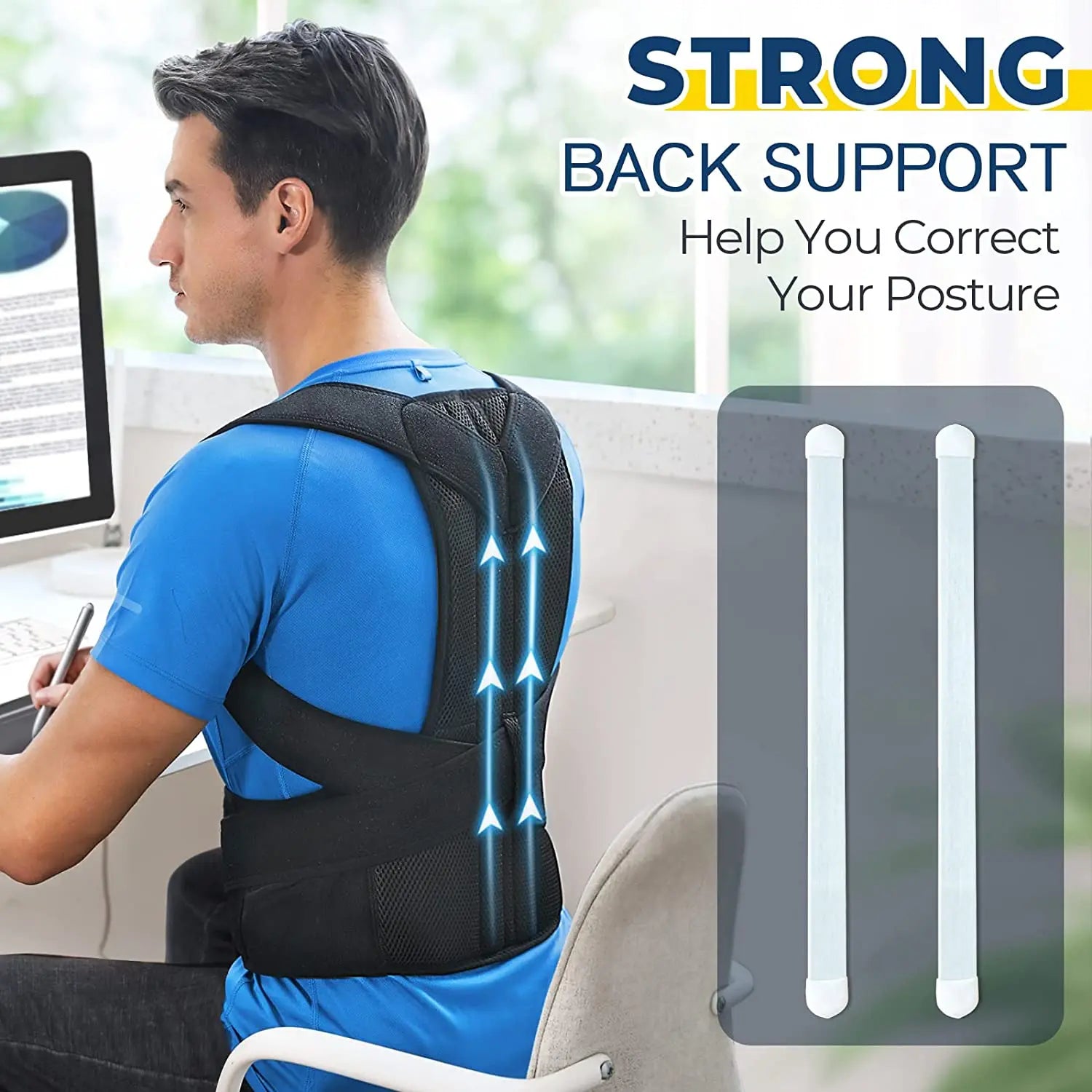 Vrelaz Posture support reset system